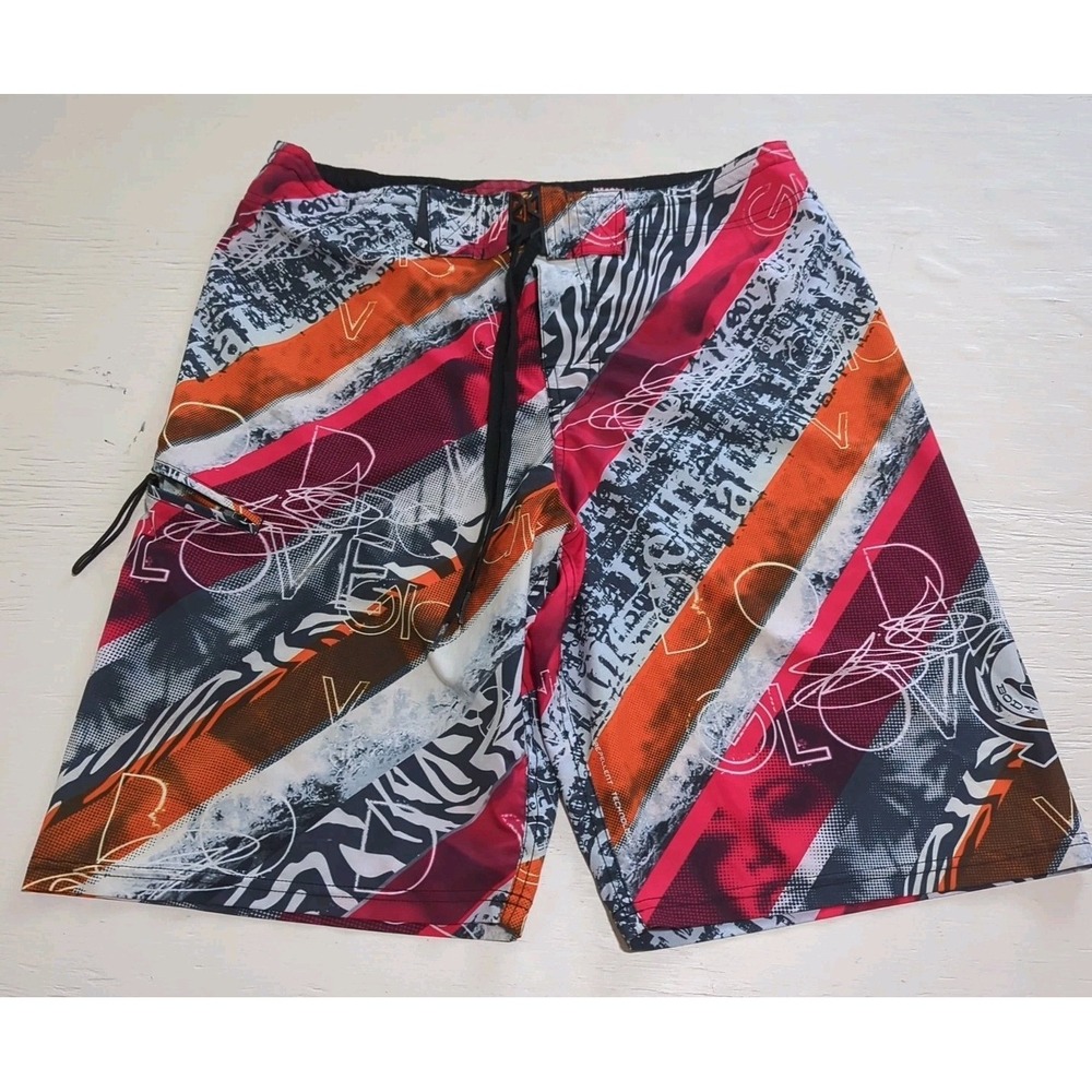 MEN'S BODY GLOVE IMAGES 4 LIFE VAPOR SKIN‎ SERIES BOARDSHORTS SZ 32 4WAY STRETCH